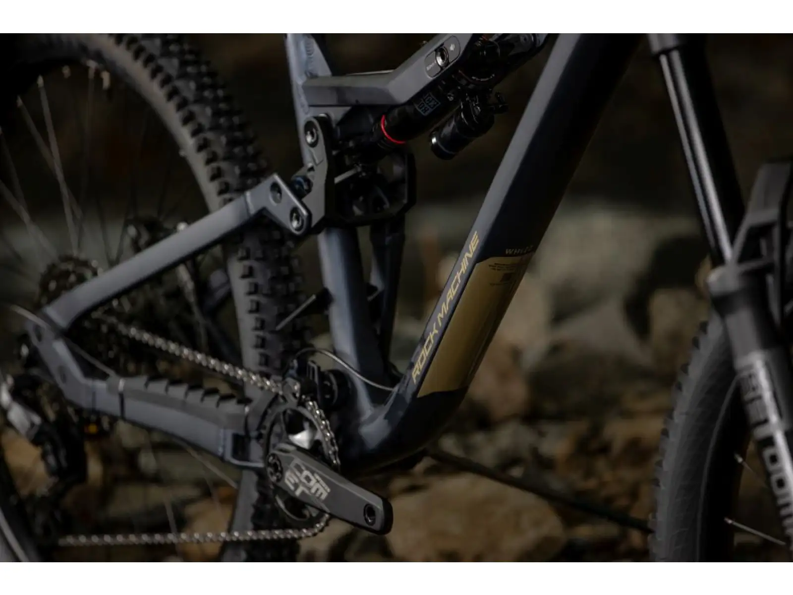 Rock Machine Whizz FS II 50 horský bicykel Matte Milionaire Blue