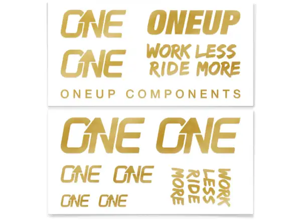 OneUp Decal Kit nálepky na riadidlá