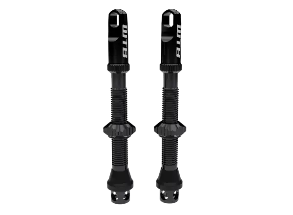 WTB TCS AL Max-Flow Presta Valve bezdušové ventilky 65mm čierna 2 ks