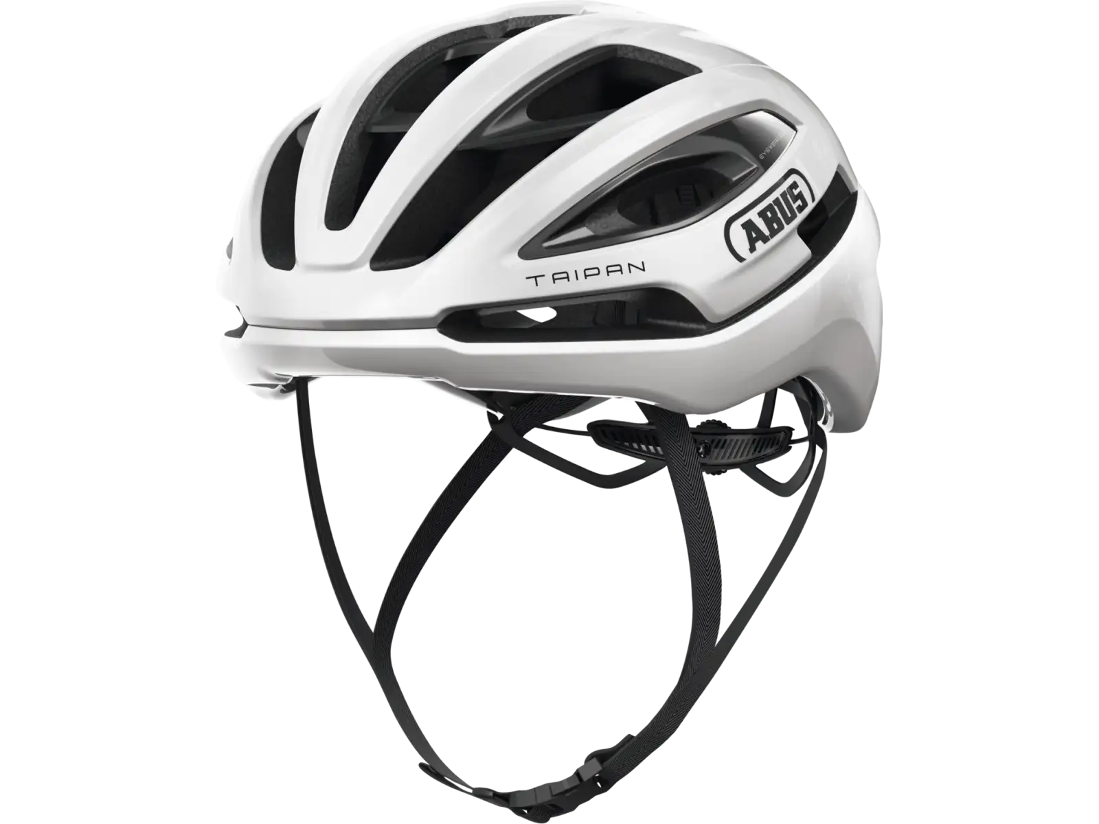 Abus Taipan LED gravel prilba Shiny White