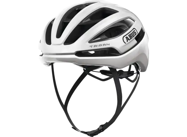 Abus Taipan LED gravel prilba Shiny White
