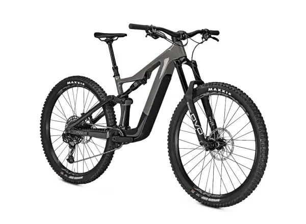 Focus Jam2 SL 8.7 DI 430 Wh horský elektrobicykel Moonstonegrey Glossy/Carbon Raw Glossy