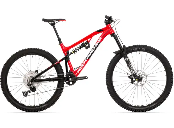 Rock Machine Bblizzard 70-297 celoodpružený bicykel Red/Black/White VZORKA