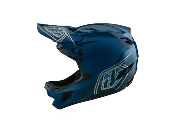 Troy Lee Designs D4 Polyacralite Mips Prilba Shadow Blue