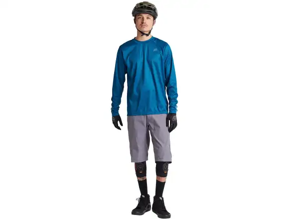 Troy Lee Designs Flowline pánsky dres dlhý rukáv Slate Blue