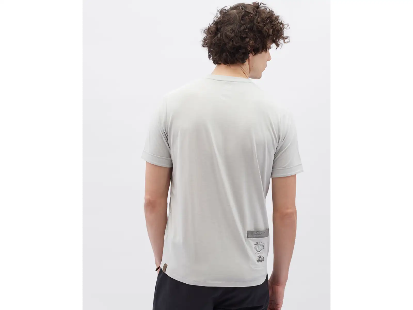 Silvini Calvisio pánske tričko s krátkym rukávom Cloud/Grey