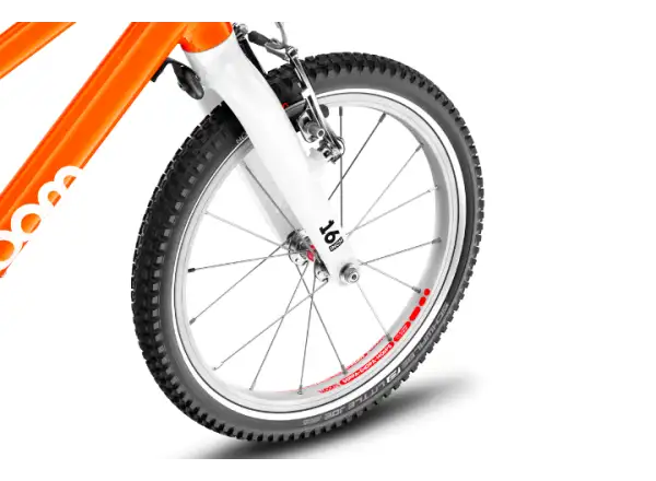 Woom 3 Flame Orange 16 detský bicykel