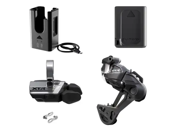 Shimano XTR RD-M9250-SGS, SW-M9250-R, BT-DN320, EC-DN100, SM-CN910-12 Upgrade set