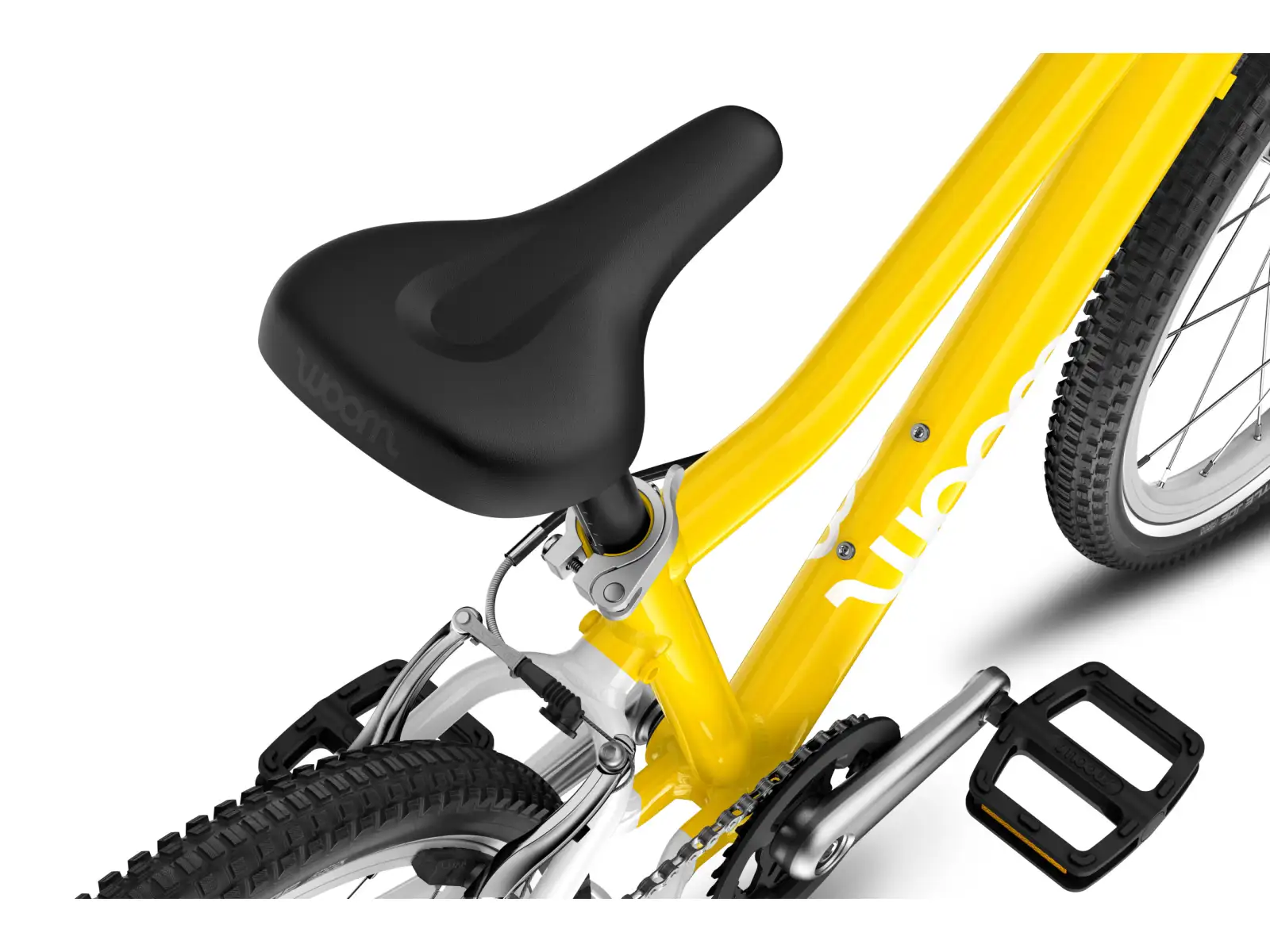 Woom GO 4 detský bicykel 20" Vibrant Yellow