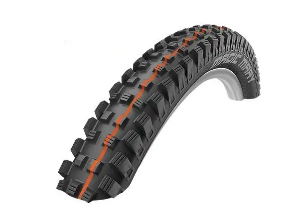 Schwalbe Magic Mary Addix Soft SS-TLE Apex 27,5x2,60" MTB plášť Kevlar Zložené z bicykla
