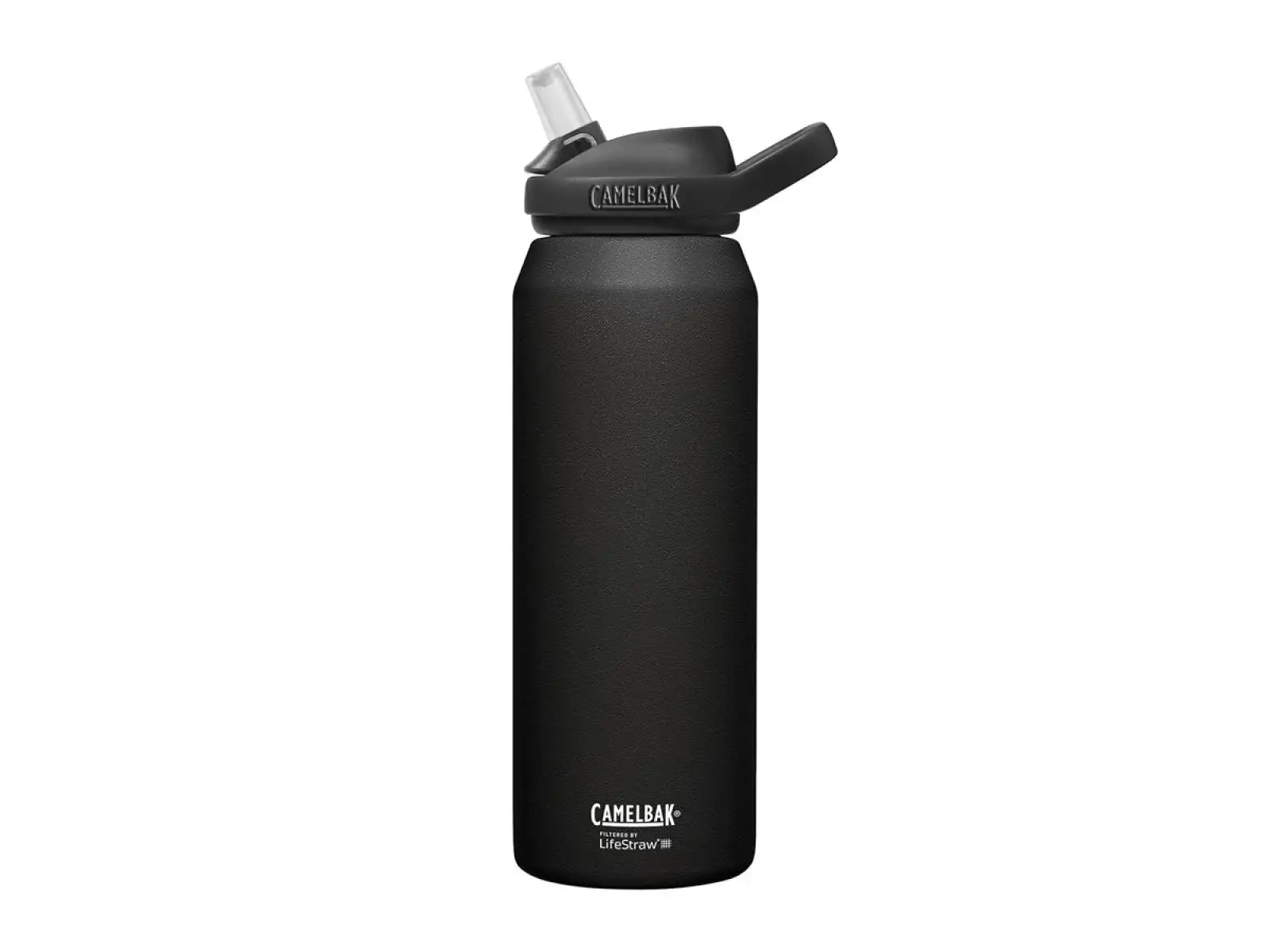 Camelbak Eddy+ Vacuum Stainless fľaša 1 l LifeStraw Black