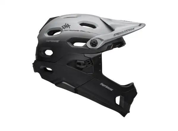 Bell Super DH Spherical prilba Mat Gray/Black Fasthouse