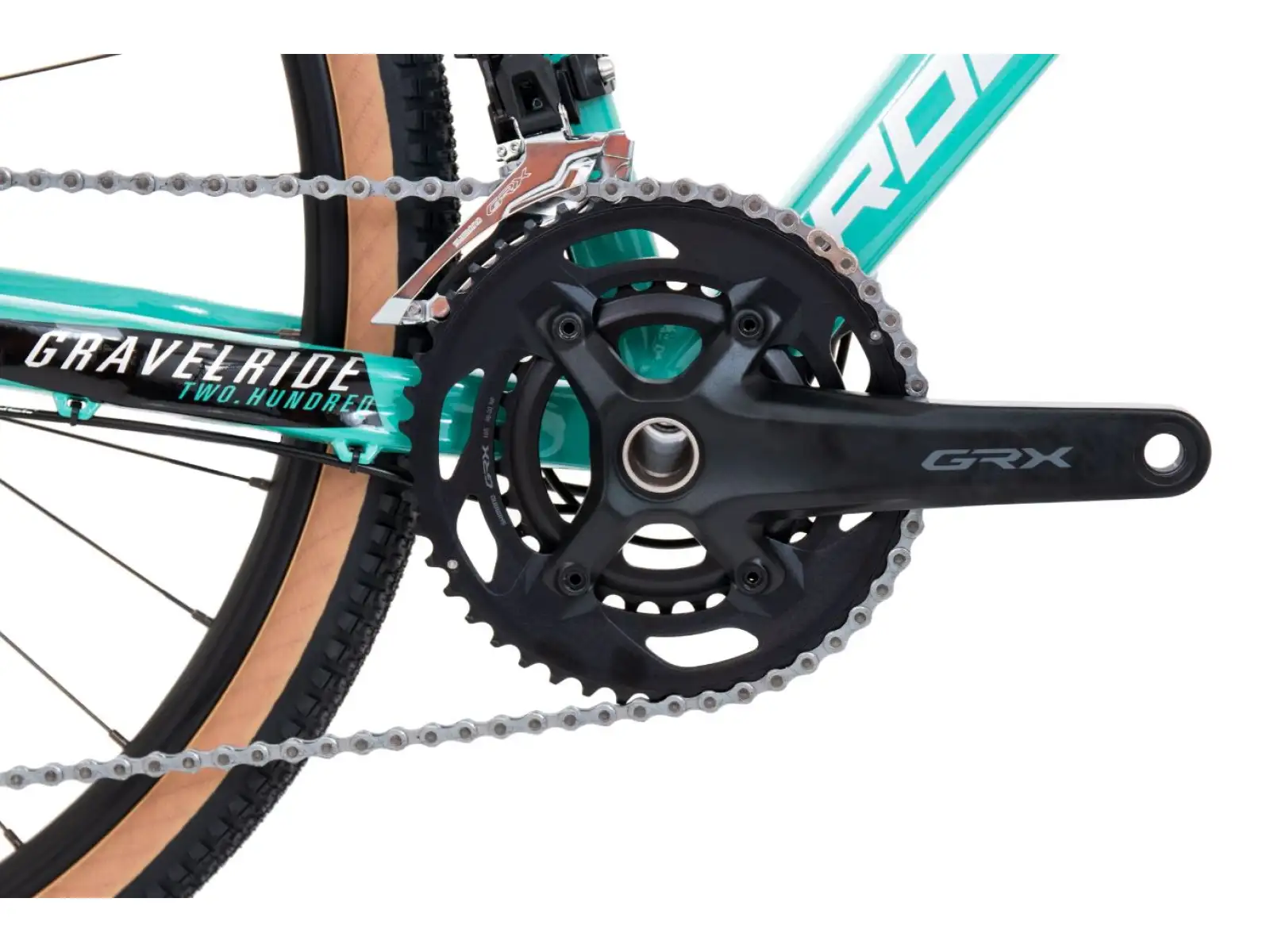 Rock Machine GravelRide 500 gloss light slate/black/silver gravel bicykel
