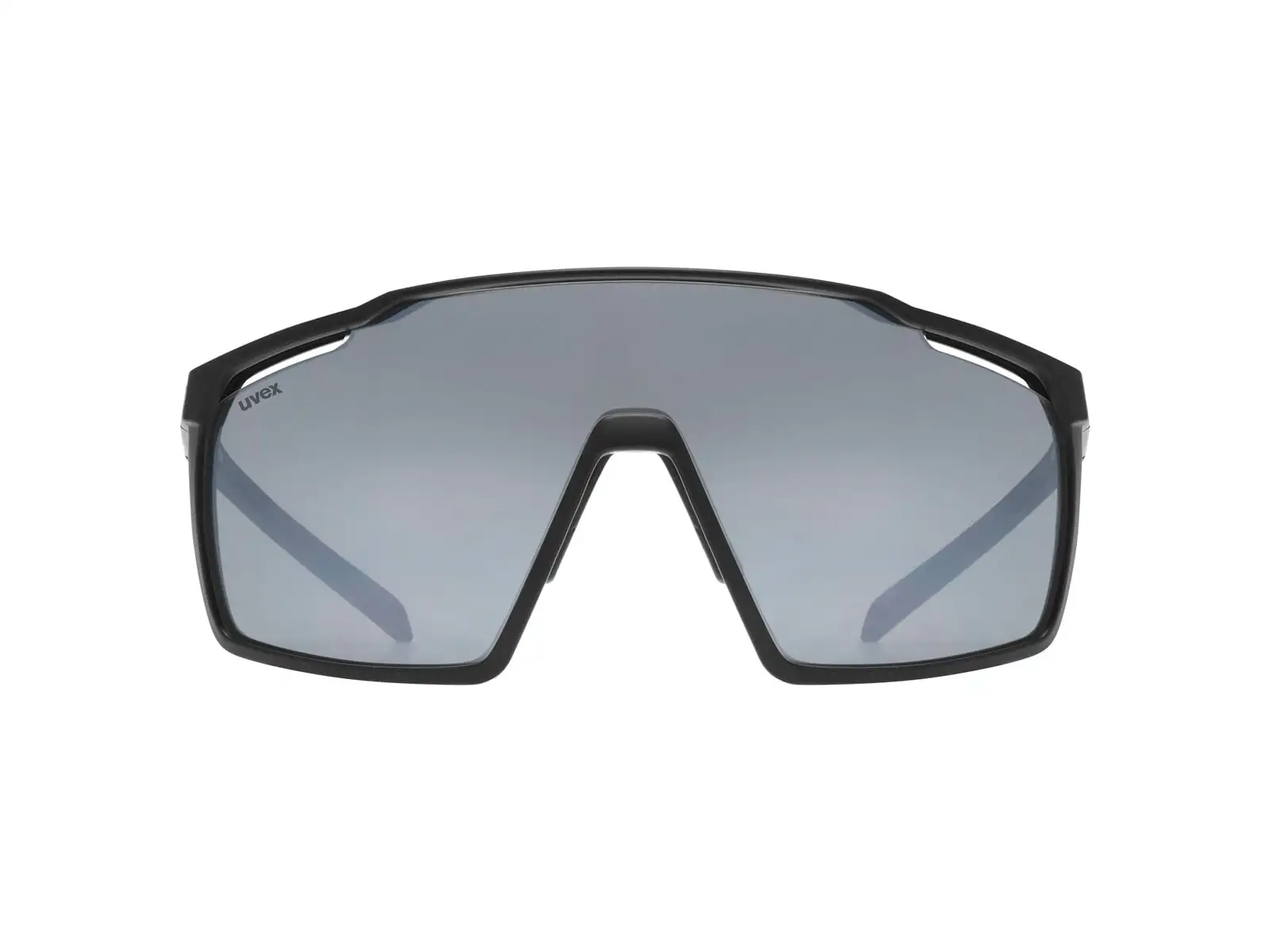 Uvex MTN Perform cyklistické okuliare Black Mat/Mirror Silver
