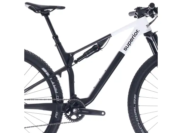 Superior XF 9.2 RC horský bicykel Matte Carbon / White