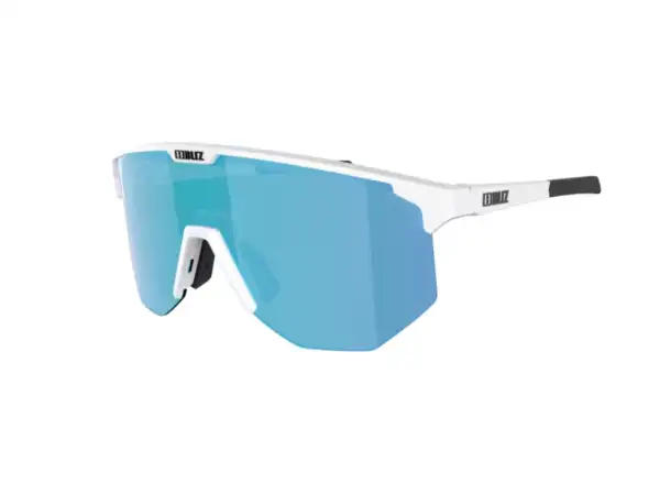 Bliz Hero Small Glasses White/Brown Blue