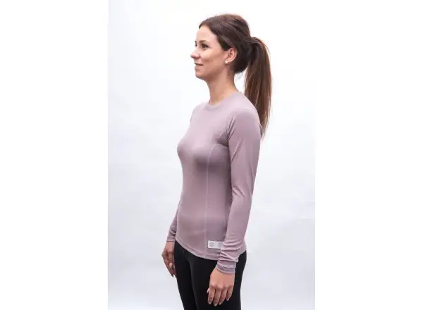 Sensor Merino DF dámske triko dlhý rukáv Mystic Violet