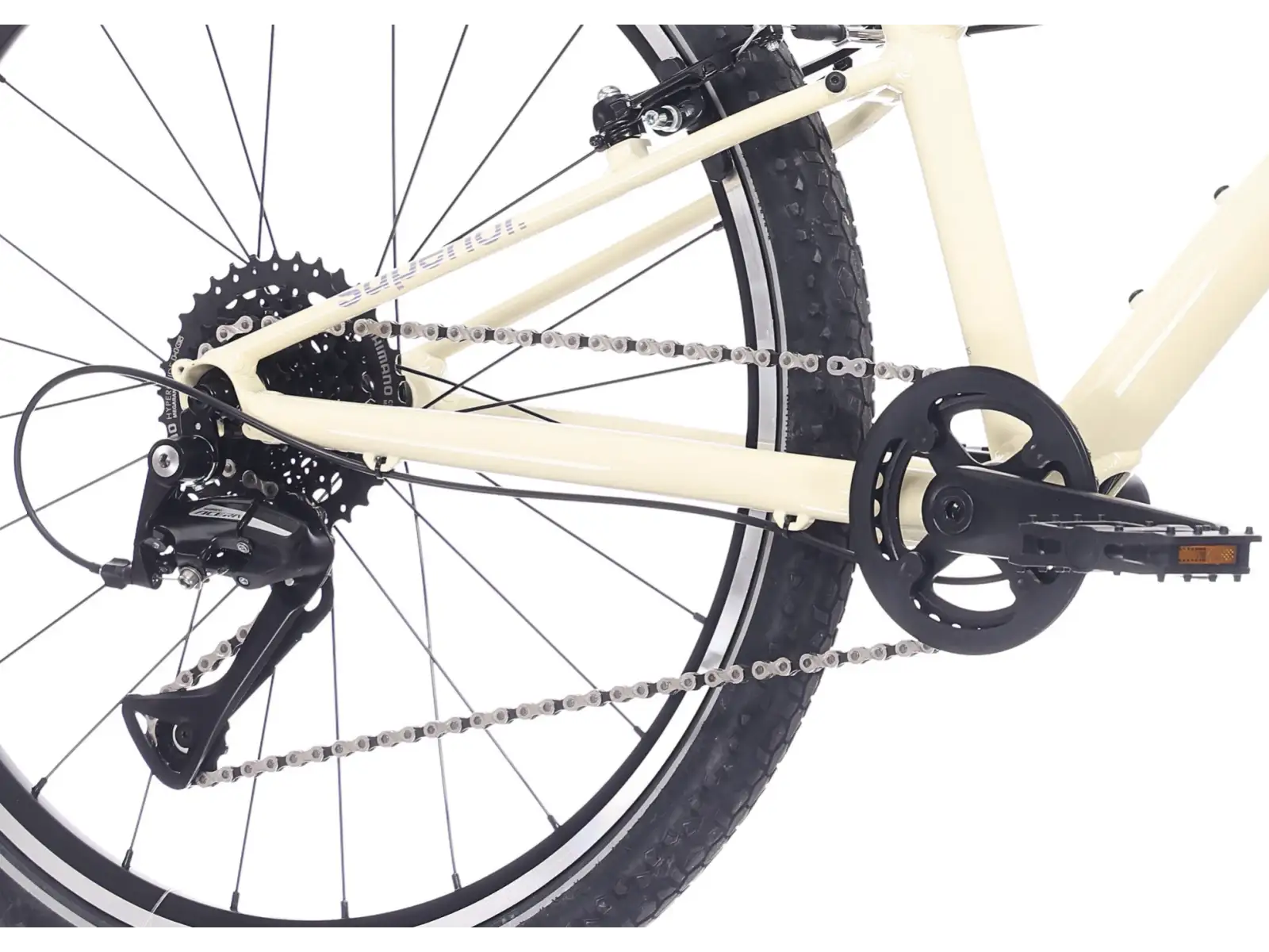 Superior F.L.Y. 24 VB detský bicykel Gloss Yellow