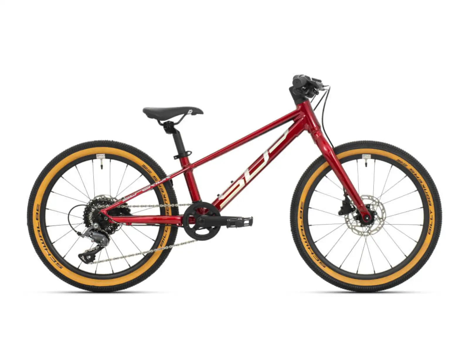 Superior Team 20 Gloss Dark Red/Hologram Chrome detský bicykel