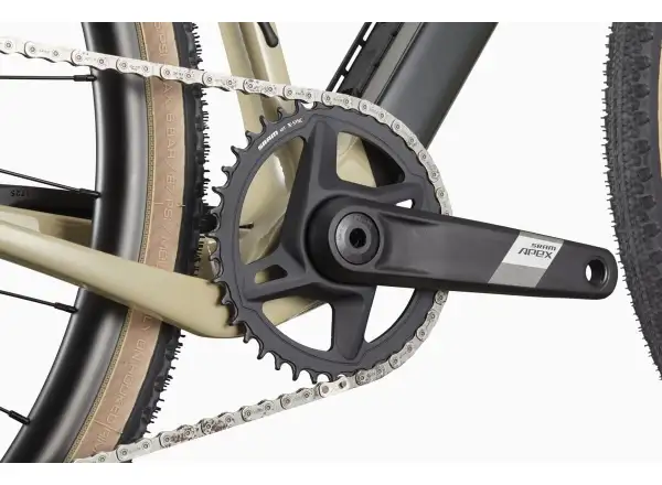 Cannondale Topstone Carbon Apex 1 gravel bike Quicksand