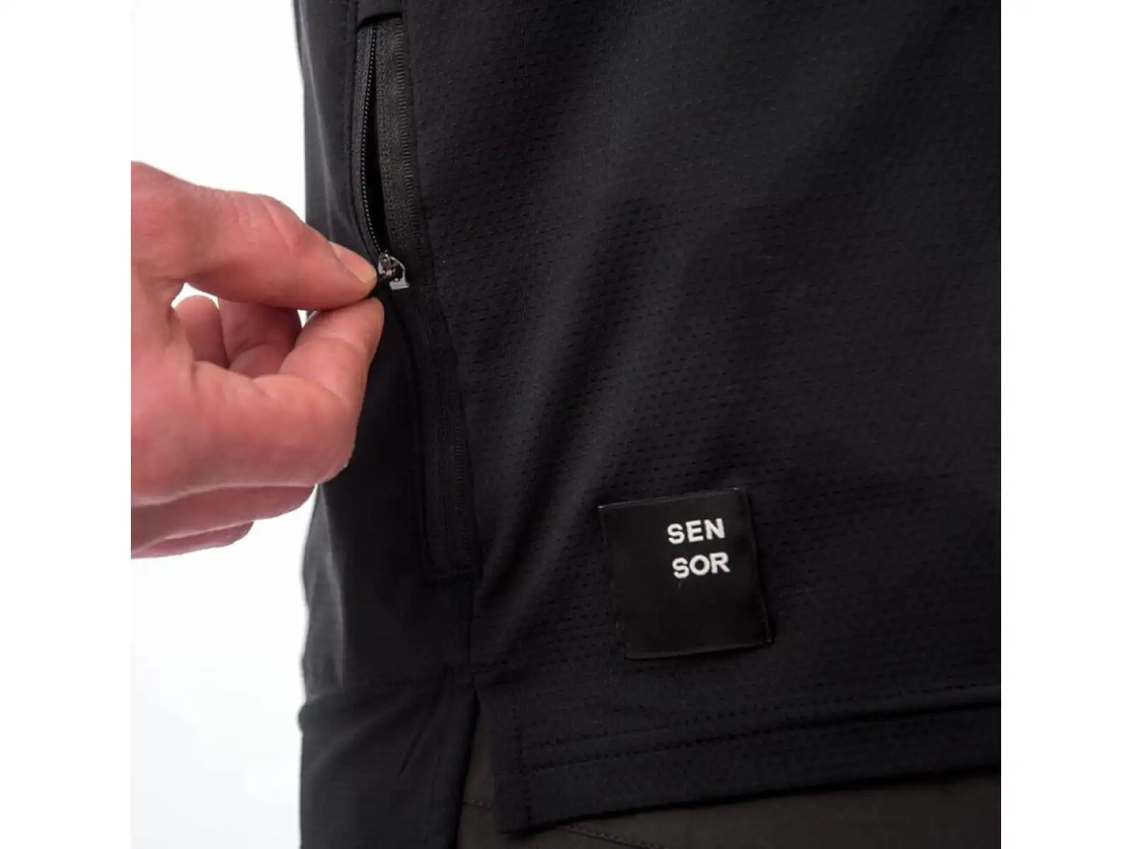 Sensor Helium pánsky dres krátky rukáv čierna/Stars