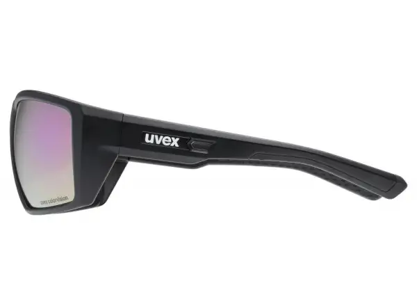 Uvex MTN Venture ColorVision okuliare Black Matt/Mirror Lavender/Pink