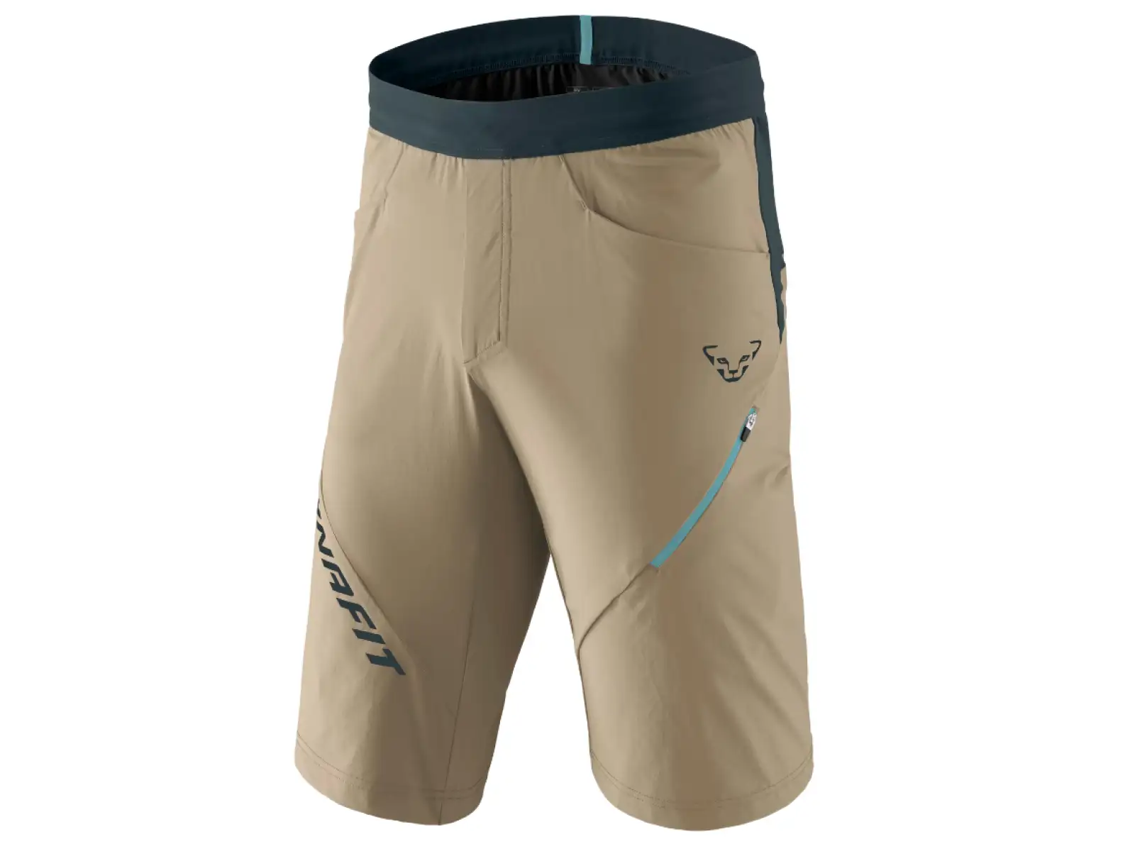 Dynafit Transalper Hybrid pánske kraťasy Rock Khaki