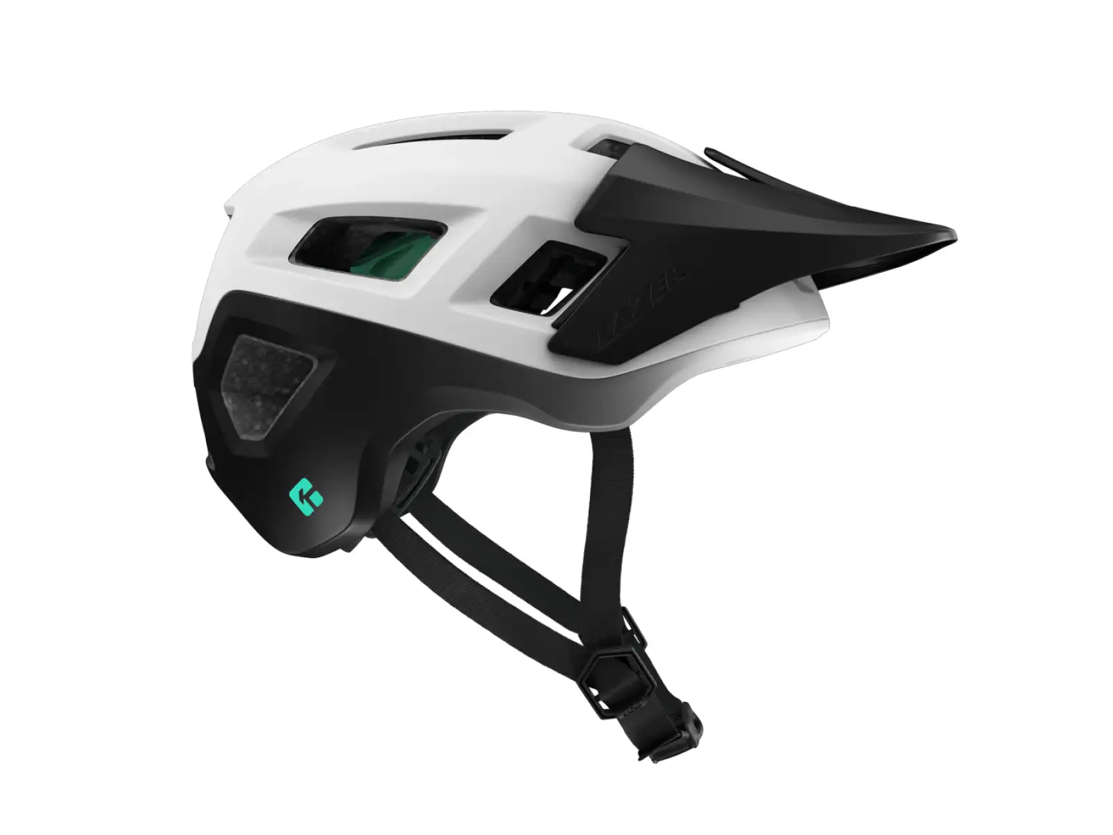 Lazer Coyote KinetiCore prilba biela/čierna