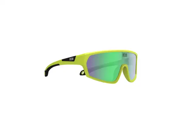 Neon Raptor okuliare Yellow Fluo Mirror Green Cat 3