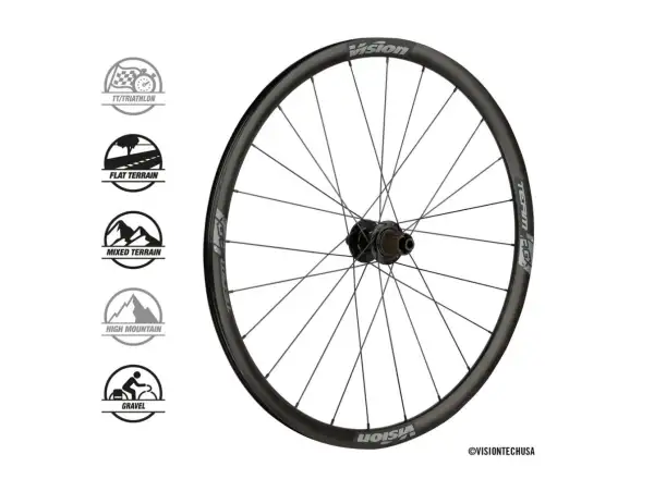 Vision Team 30 AGX i23 DB CL CH TL gravel vypletené kolesá