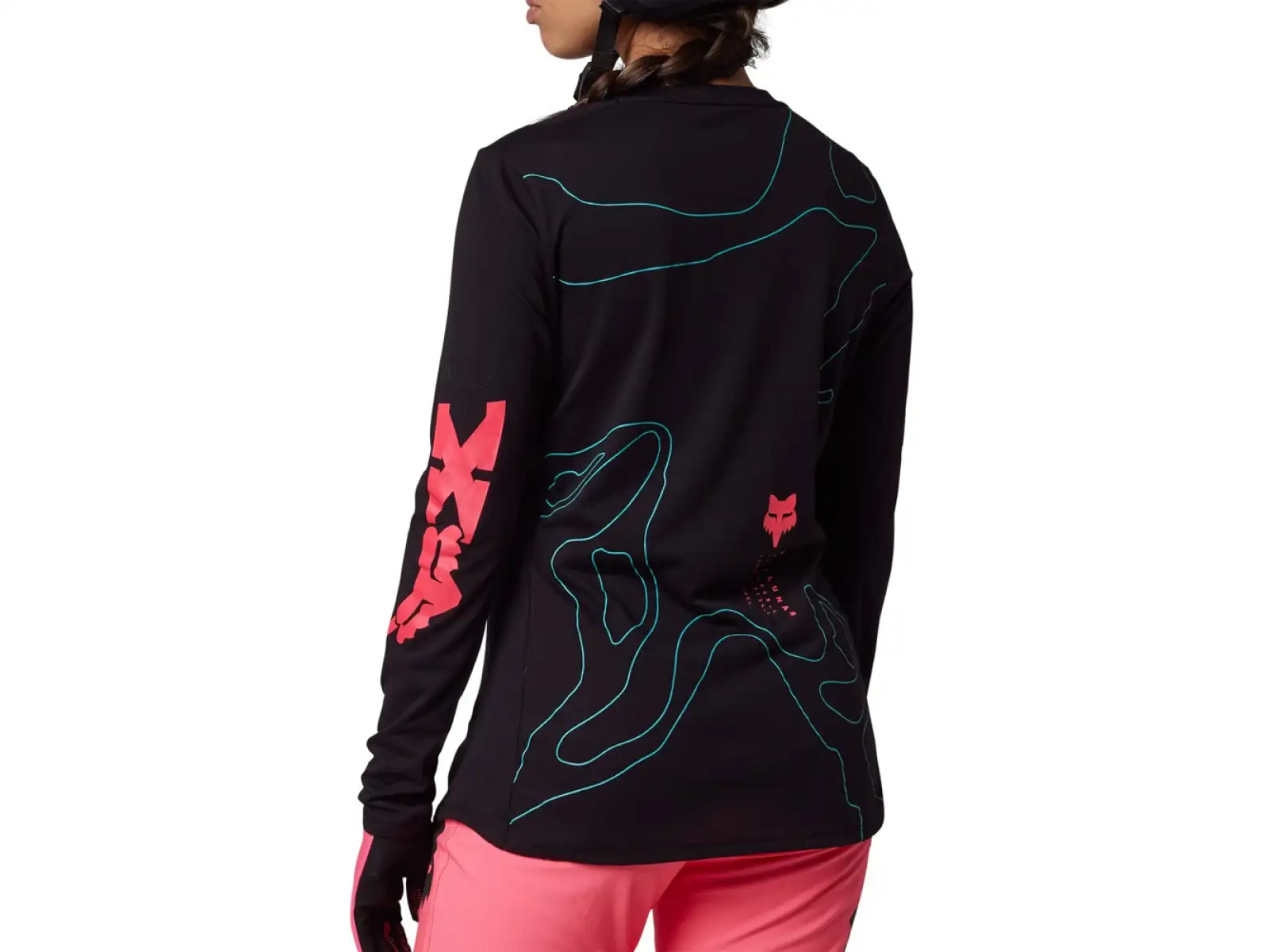 Fox W Ranger Mid Ls Lunar dámsky dres dlhý rukáv Black