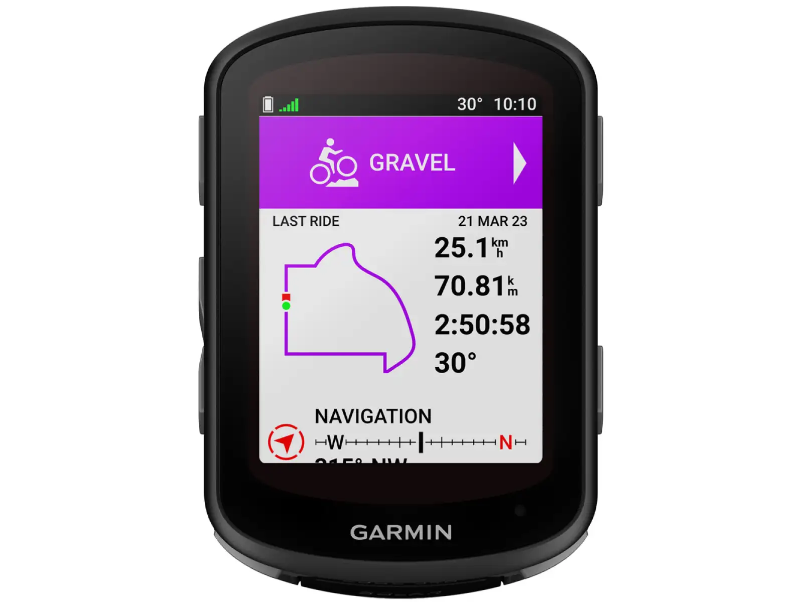 Garmin Edge 540 Solar GPS navigácia