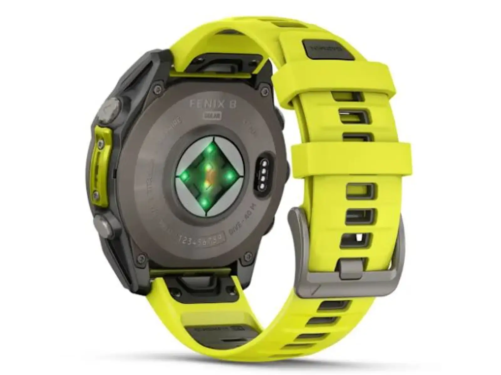 Garmin fenix 8 - 51 mm Solar Sapphire inteligentné hodinky Titanium Yellow/Graphite