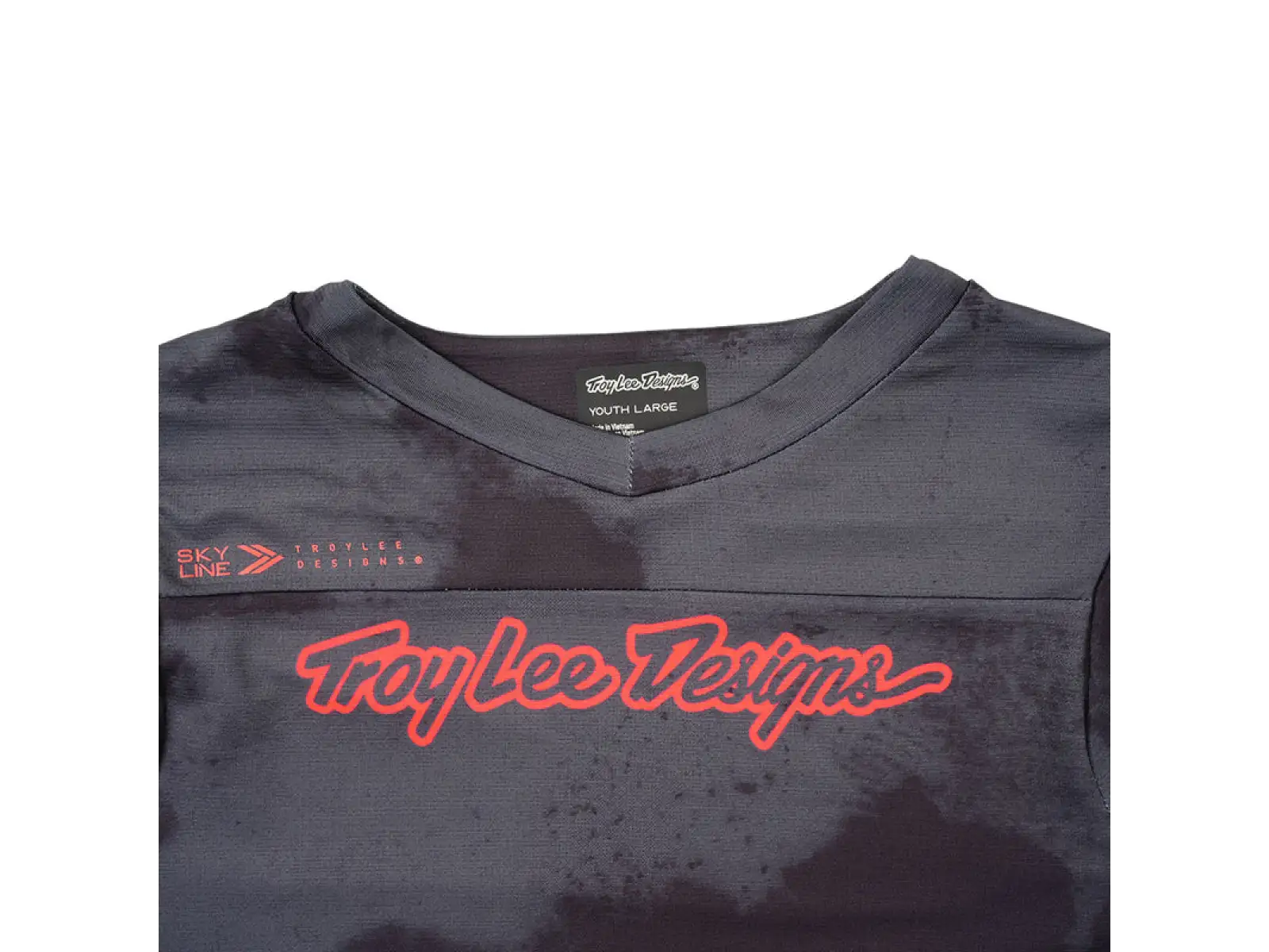Troy Lee Designs Skyline detský dres krátky rukáv Flared Carbon