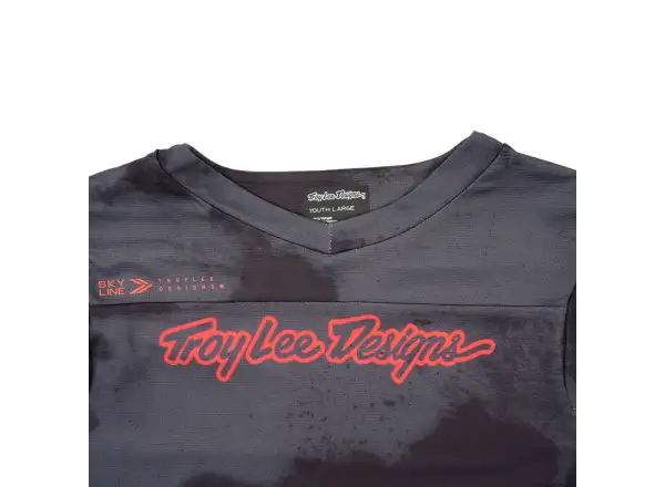 Troy Lee Designs Skyline detský dres krátky rukáv Flared Carbon