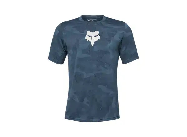 Fox Ranger TruDri pánský dres s krátkym rukávom Dark Vintage Blue