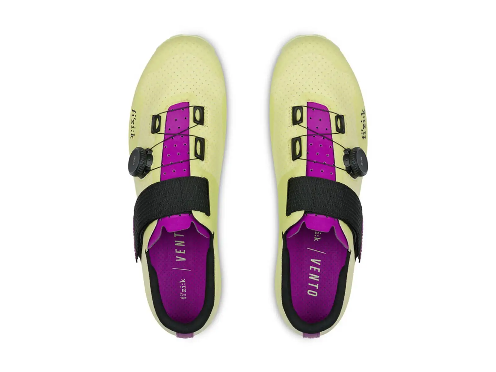 Fizik Vento Ferox MTB tretry Carbon Lime/Purple