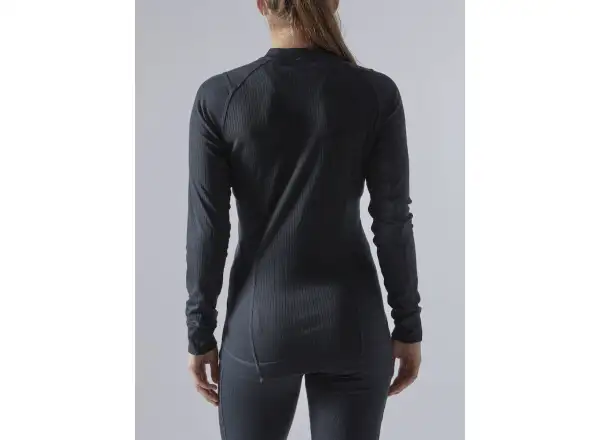 Craft Core Dry Baselayer dámsky set tričko dlhý rukáv+nohavice čierna