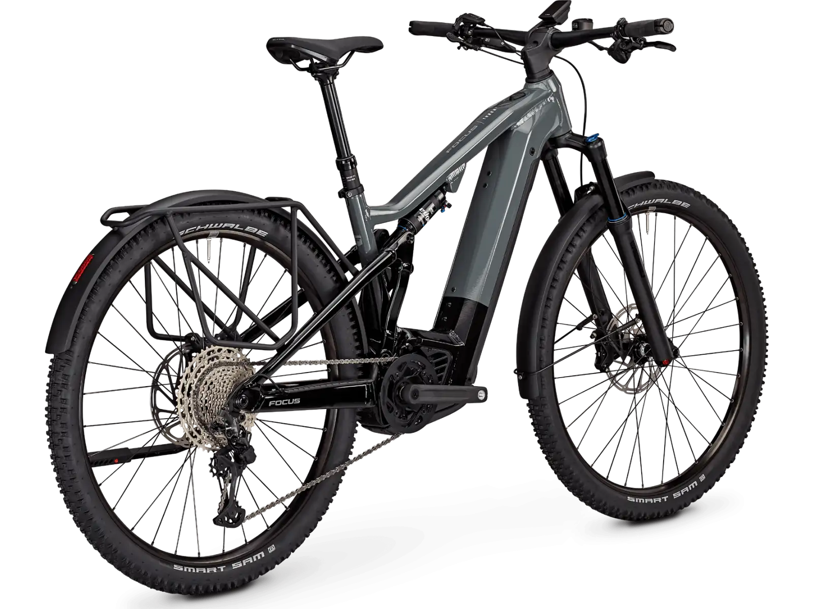 Focus Thron2 6.8 EQP DI 750 Wh celoodpružený elektrobicykel Slategrey/Magicblack