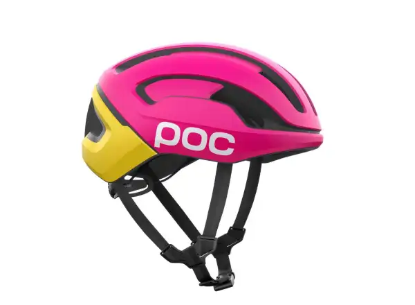 POC Omne Air MIPS prilba Rhos Red Matt/Citrine Yellow Matt