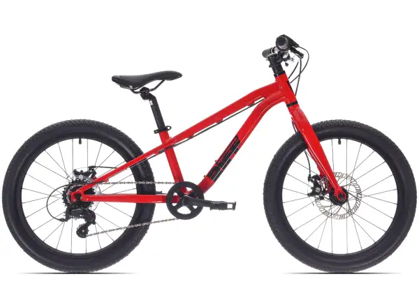 Rock Machine RIFF Jr 20 detský bicykel Gloss Fire Red