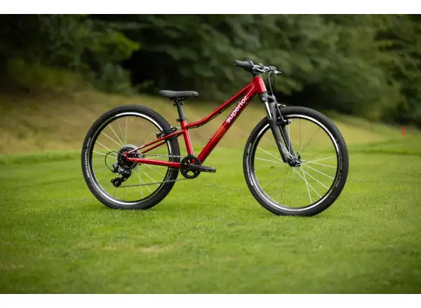 Superior RACER 24 detský bicykel Gloss Racing Red