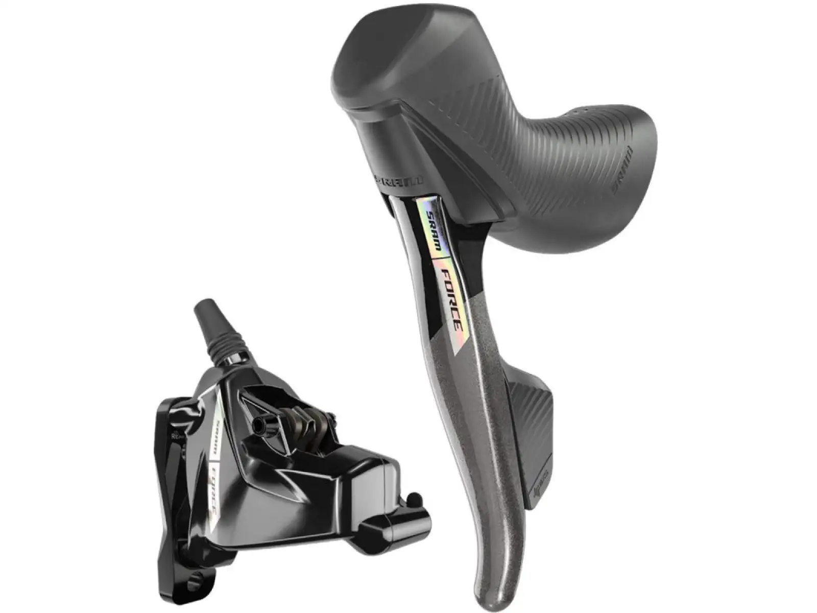Sram Force eTap AXS HRD D2 ľavá radiaca/brzdová páka a strmeň Flat Mount