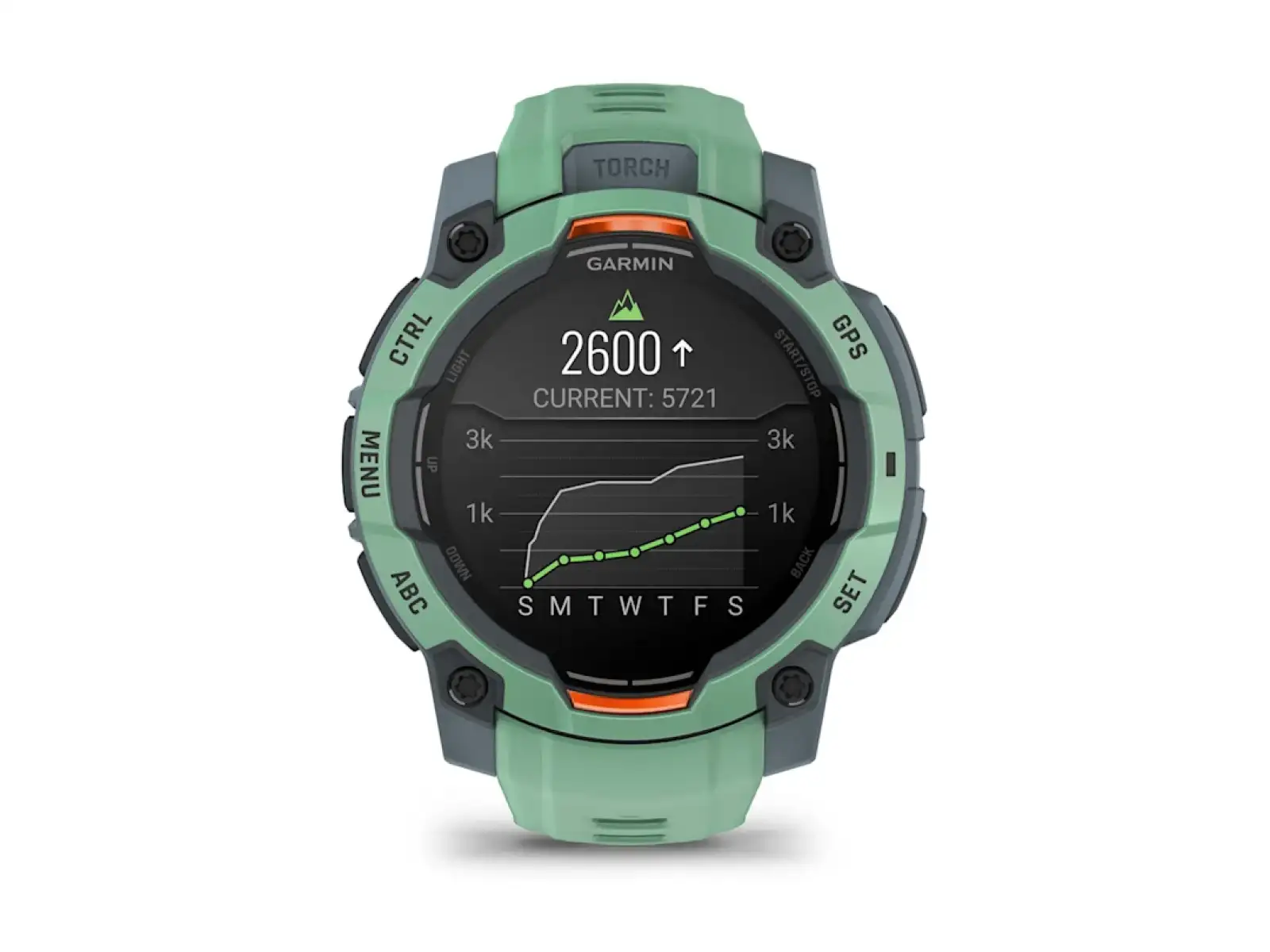 Garmin Instinct 3 Amoled 45 mm inteligentné hodinky Neotropic/Neotropic remienok