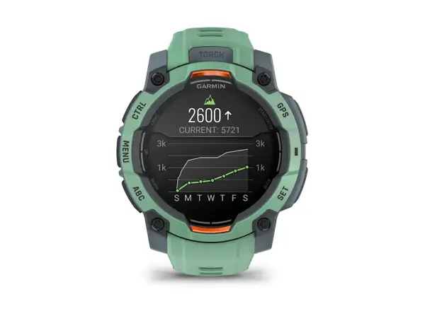 Garmin Instinct 3 Amoled 45 mm inteligentné hodinky Neotropic/Neotropic remienok