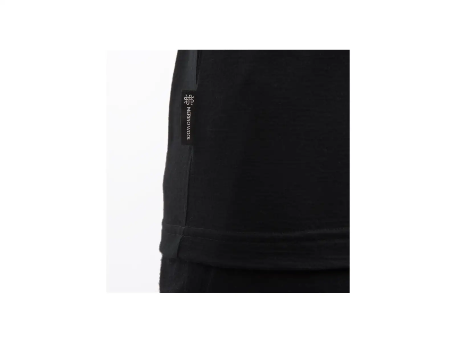 Sensor Merino Active No Logo pánske tričko krátky rukáv čierna