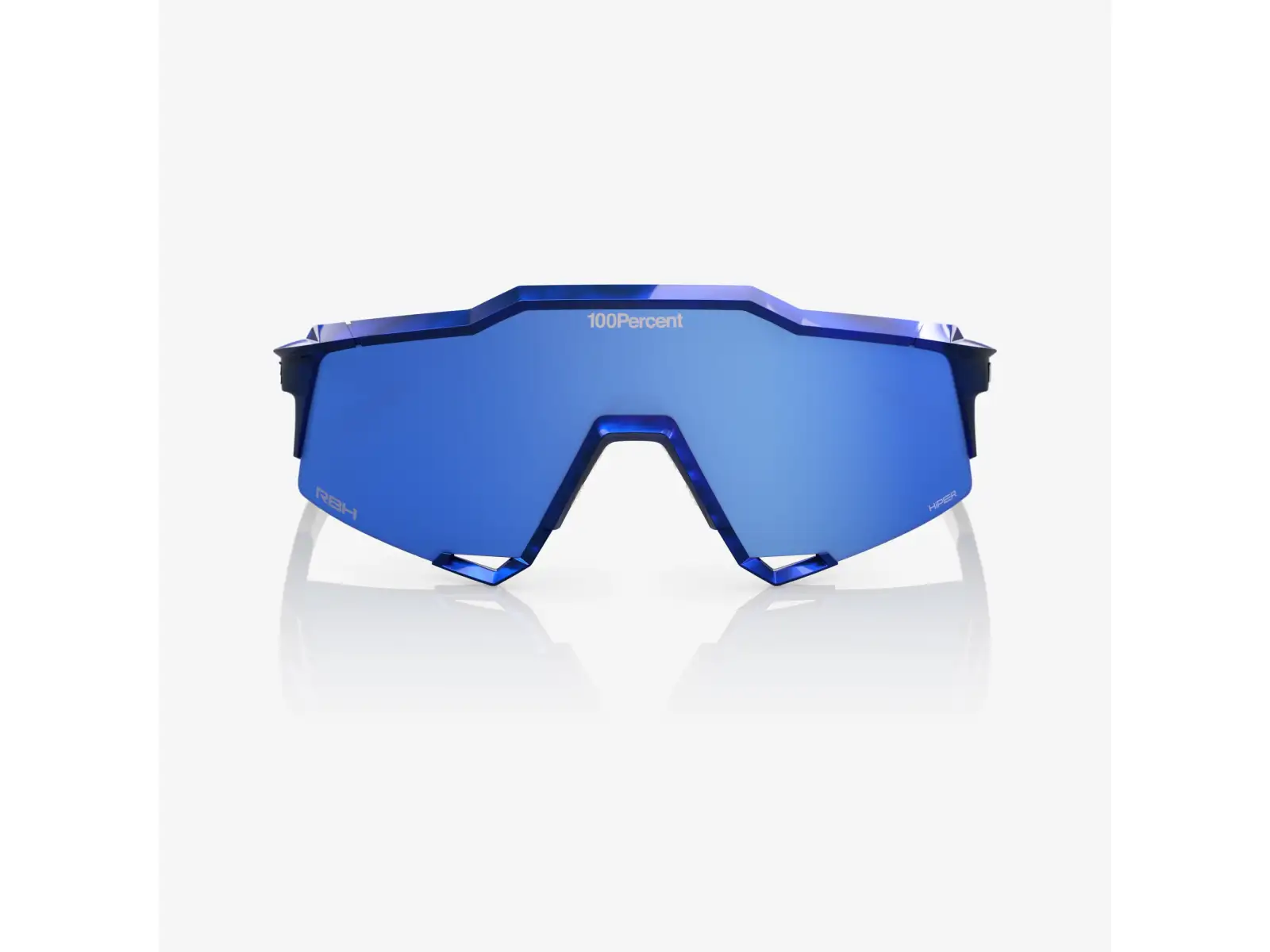 100% Speecraft okuliare RBH Gloss Blue Holographic/HiPER Royal Blue Mirror Lens