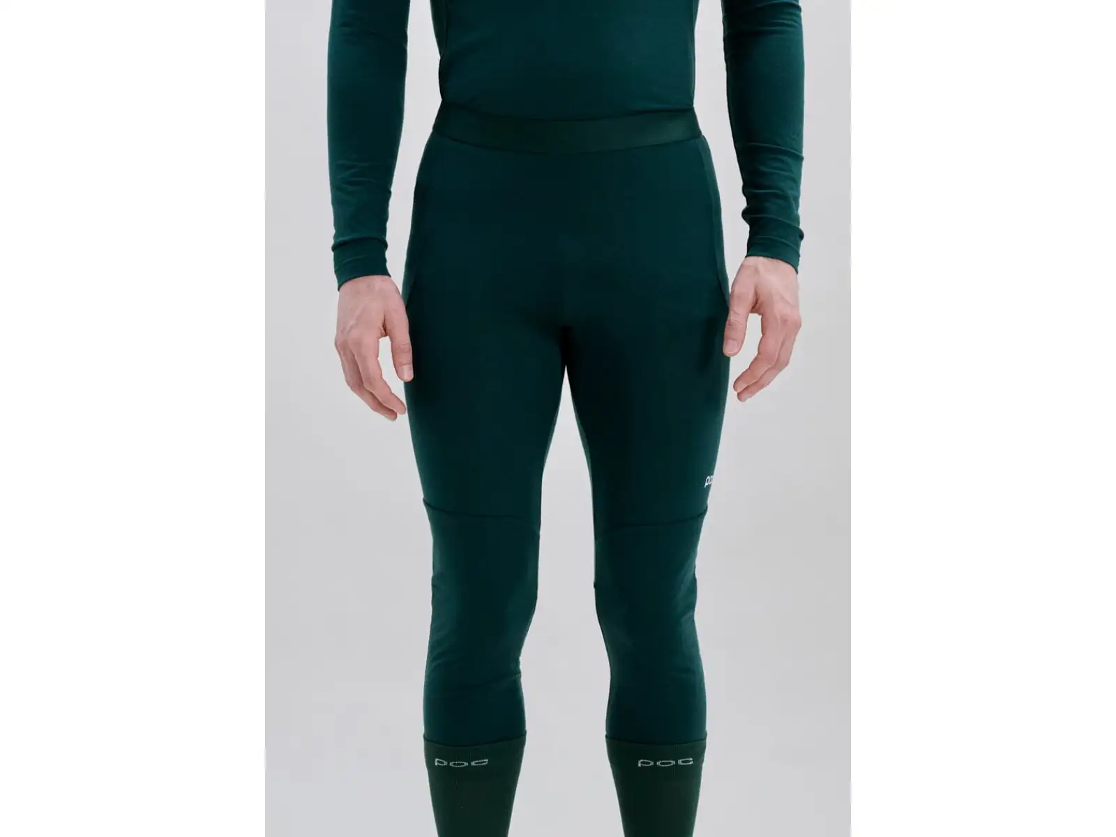 POC Layer Merino 3/4 pánske spodné nohavice Pargasite Green