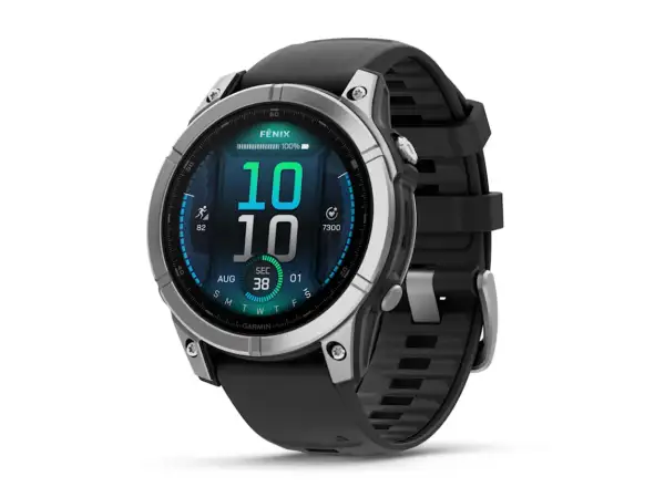 Garmin fenix E - 47 mm AMOLED inteligentné hodinky Slate Grey Steel