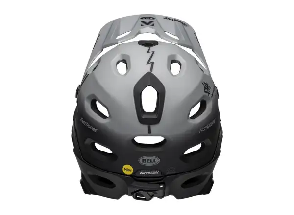 Bell Super DH Spherical prilba Mat Gray/Black Fasthouse